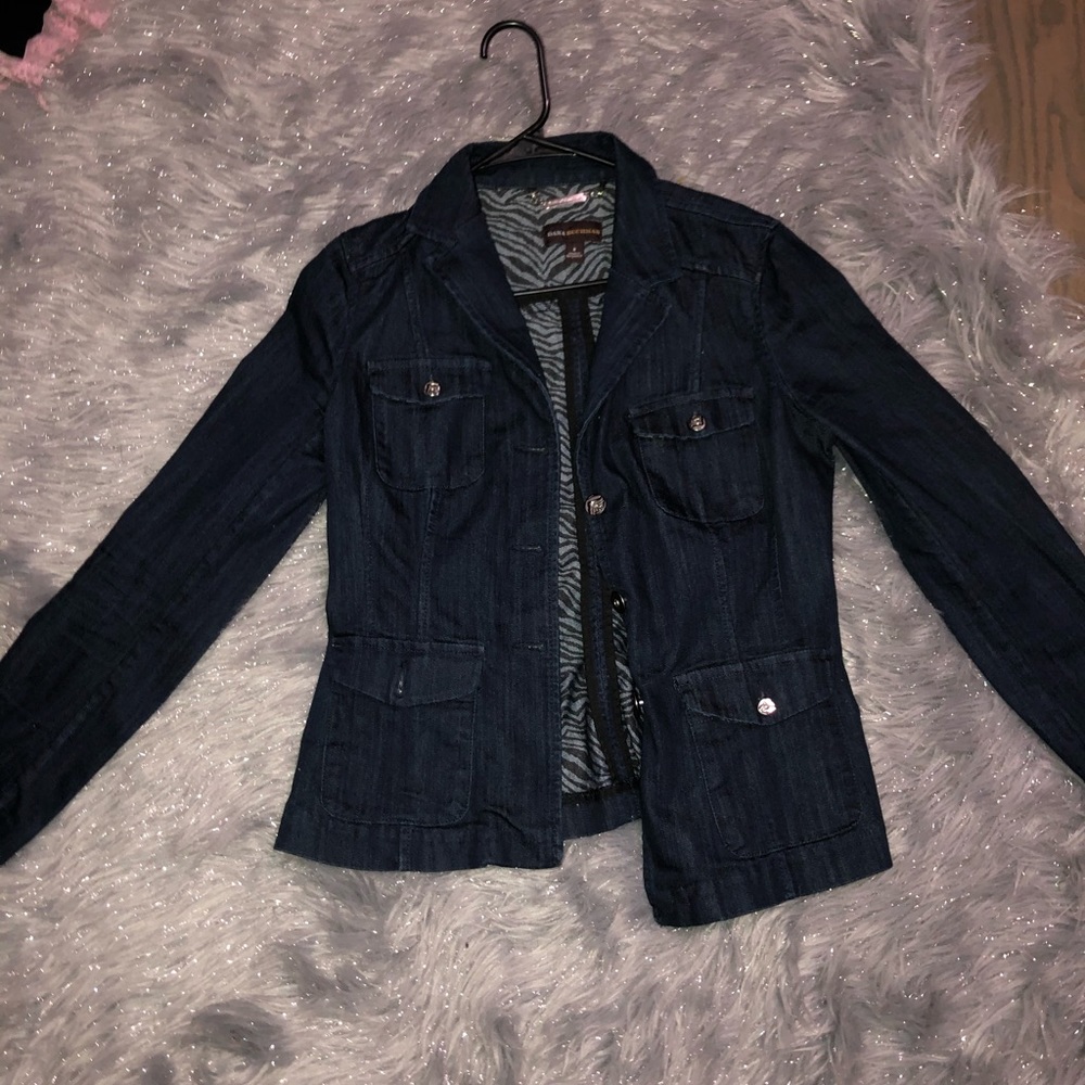 Dana Buchman Jean Jacket